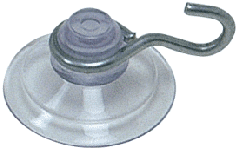 CRL Suction Cups with Metal Hooks