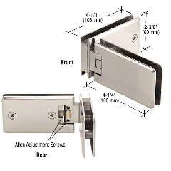 CRL Grande 390 Series Glass-to-Glass Mount Hinges