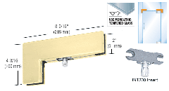 CRL Sidelite Mounted Transom Patch with 1NT300 Insert