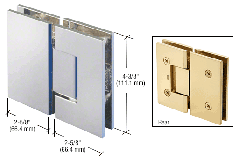CRL Victoria Series Glass-to-Glass Hinges