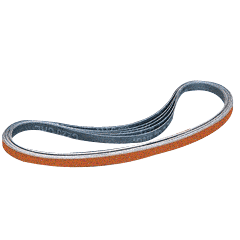 CRL 3/8" x 21" Cork Polishing Belts for Portable Sanders - 5/Box