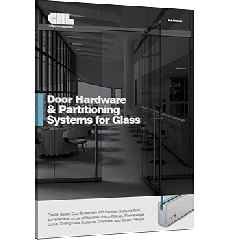 CRL Door Hardware and Partitioning Systems for Glass