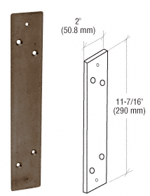 CRL Dark Bronze Mounting Plate for the DL915 Pull Handle