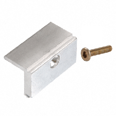 Dorma® Mill Standard Clamp for Standard Type Mechanical Channel 3/4" Glass