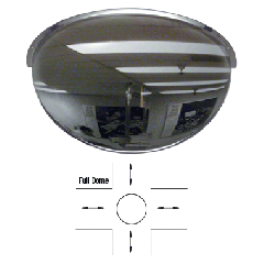 CRL 26" Diameter 360 Degree Vision Acrylic Dome Mirror