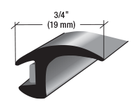 CRL 3/4" Channel Molding With Butyl