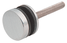 CRL Brushed Stainless Steel Replacement Washer/Stud Kit for Single-Sided and Combination Door Pull