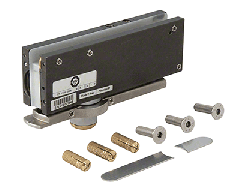 CRL Oil Dynamic Patch Fitting Door Hinge Body With Back Check - Hold-Open