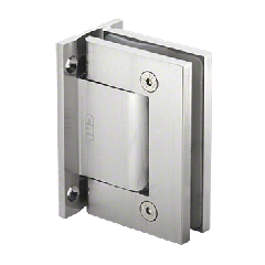 CRL Satin Anodized Oil Dynamic Full Back Plate Wall-to-Glass Hinge - HO
