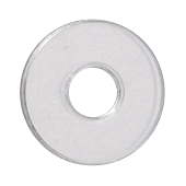 CRL 3/4" Diameter Clear Vinyl Replacement Washer
