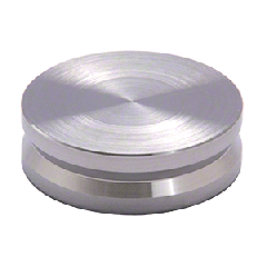 CRL Juliet Brushed Stainless Replacement Round Cap