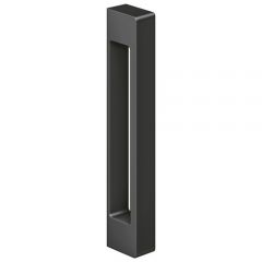 CRL 200 mm handle for flush glass doors, self-adhesive, matte black