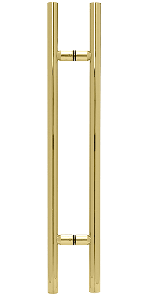 CRL Polished Brass 36" Ladder Style Pull Handle
