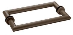 CRL Oil Rubbed Bronze 18" MT Series Back-to-Back Towel Bar