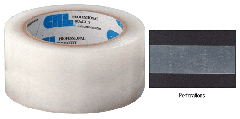 CRL Clear 2" Vinyl Molding Retention Tape - Without Warning