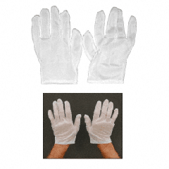 CRL Large Lint-Free Nylon Gloves - Dozen