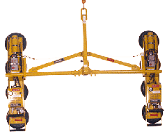 CRL Wood's DC Double Channel 2.13 m Spread Vacuum Lifting Frame - Europe Only