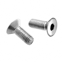 CRL Polished Stainless Replacement Screw Pack for Concealed Wood Mount Hand Rail Brackets - M6 x 1mm x 5/8"