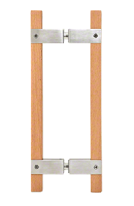 CRL Polished Stainless 10" BM Series Sauna Back-to-Back Pull Handle