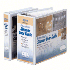 CRL SDT21 Frameless Shower Door Hardware Template Guide