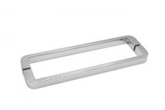 CRL Polished Stainless EXCLUSIVE Series Round Back-to-Back Pull Handles