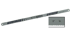 CRL 12" Standard Alloy 18 Tooth Steel Hacksaw Blade