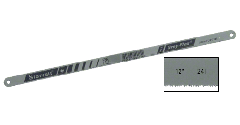 CRL 12" Standard Alloy 24 Tooth Steel Hacksaw Blade