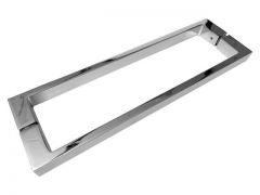 CRL Polished Stainless EXCLUSIVE Series Square Back-to-Back Pull Handles