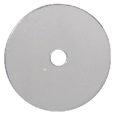 CRL 2" Diameter Clear Vinyl Replacement Washer