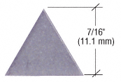 CRL Size No. 3 - 7/16" Triangle Points