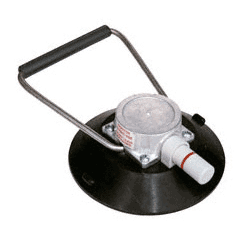 CRL Wood's Powr-Grip® 6" Flip Handle Vacuum Cups - Curved Materials